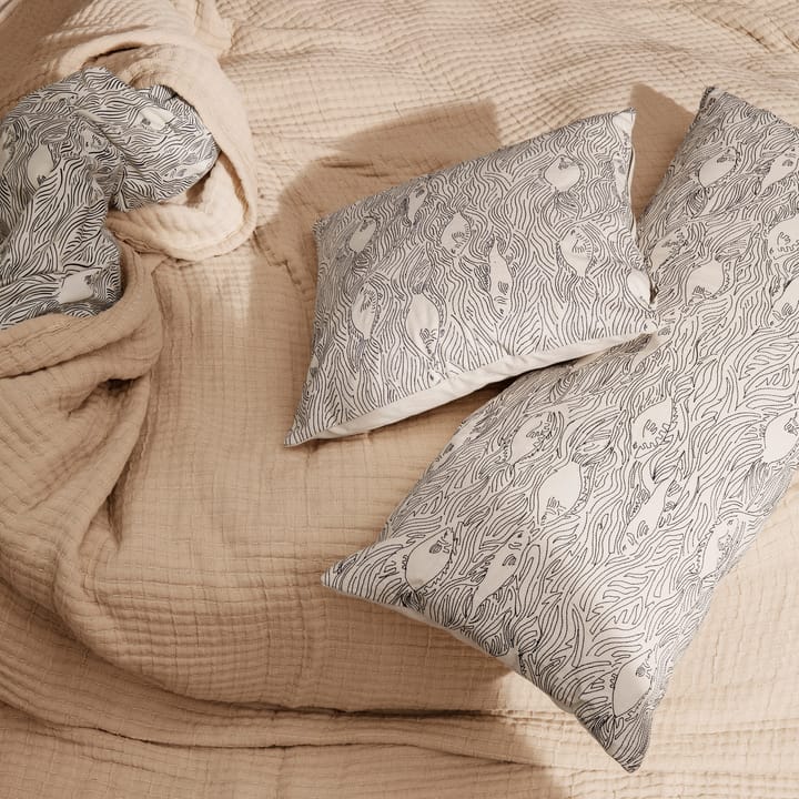 Stream cushion 50x50 cm, Off white Ferm Living