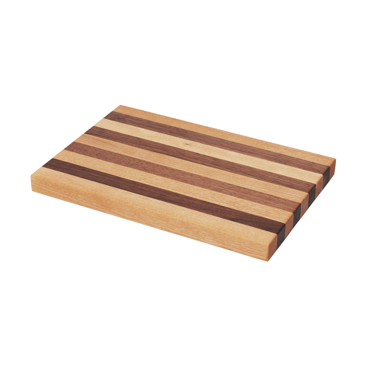 Stribe cutting board bold 25x36 cm - Walnut-oak - Ferm Living