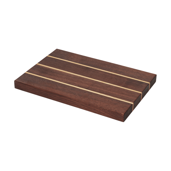 Stribe cutting board fine 25x36 cm - Walnut-ash - Ferm Living