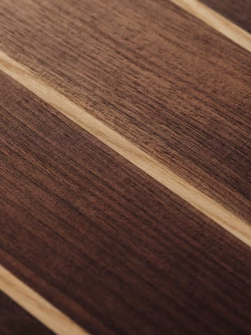 Stribe cutting board fine 25x36 cm - Walnut-ash - Ferm Living