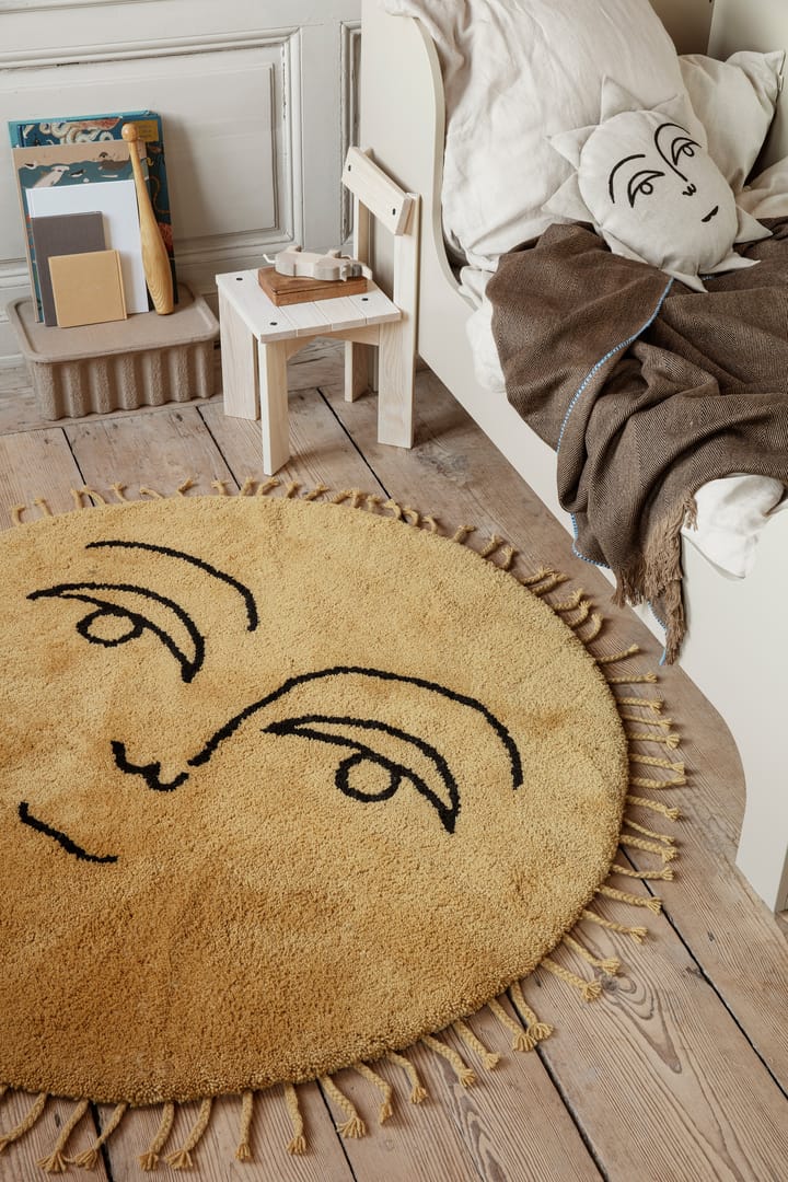 Sun cushion Ø35 cm, Natural Ferm Living