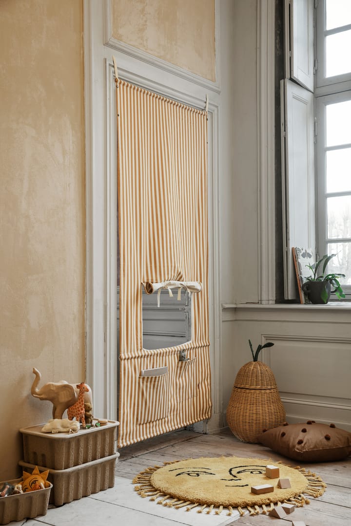 Sun rug Ø70 cm, Yellow Ferm Living
