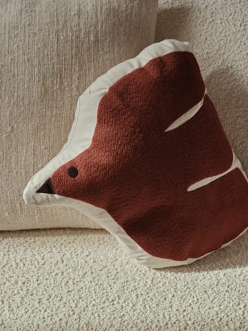 Swif bird cushion 40x40 cm - Baked Clay - ferm LIVING