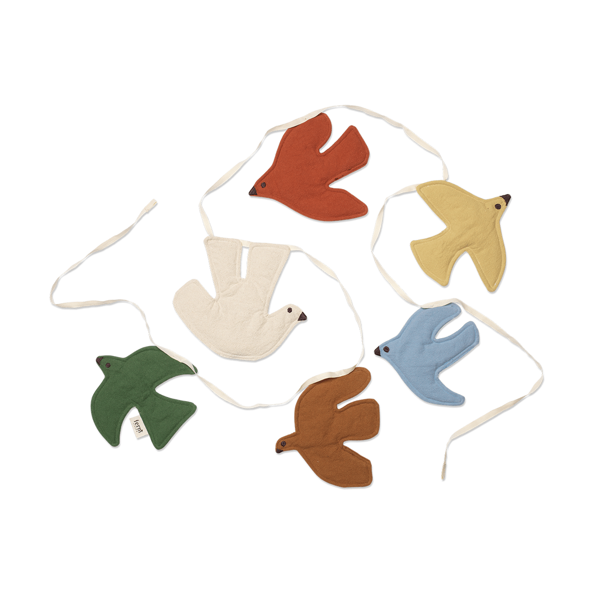 Ferm Living Swif bird garland 220 cm Multi | Scandinavian Design | Decorative accessories | Multi