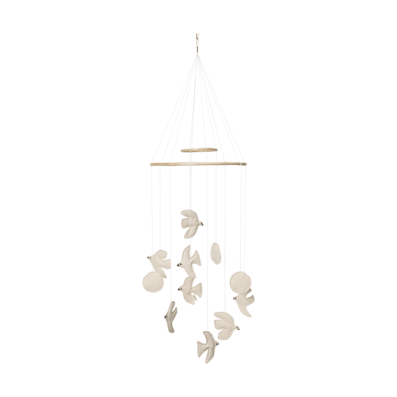 Ferm Living Swif Bird mobile Undyed