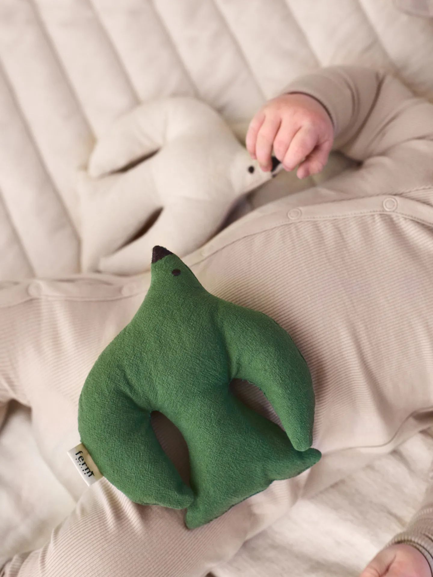 Swif bird soft toy, Artichoke green Ferm Living