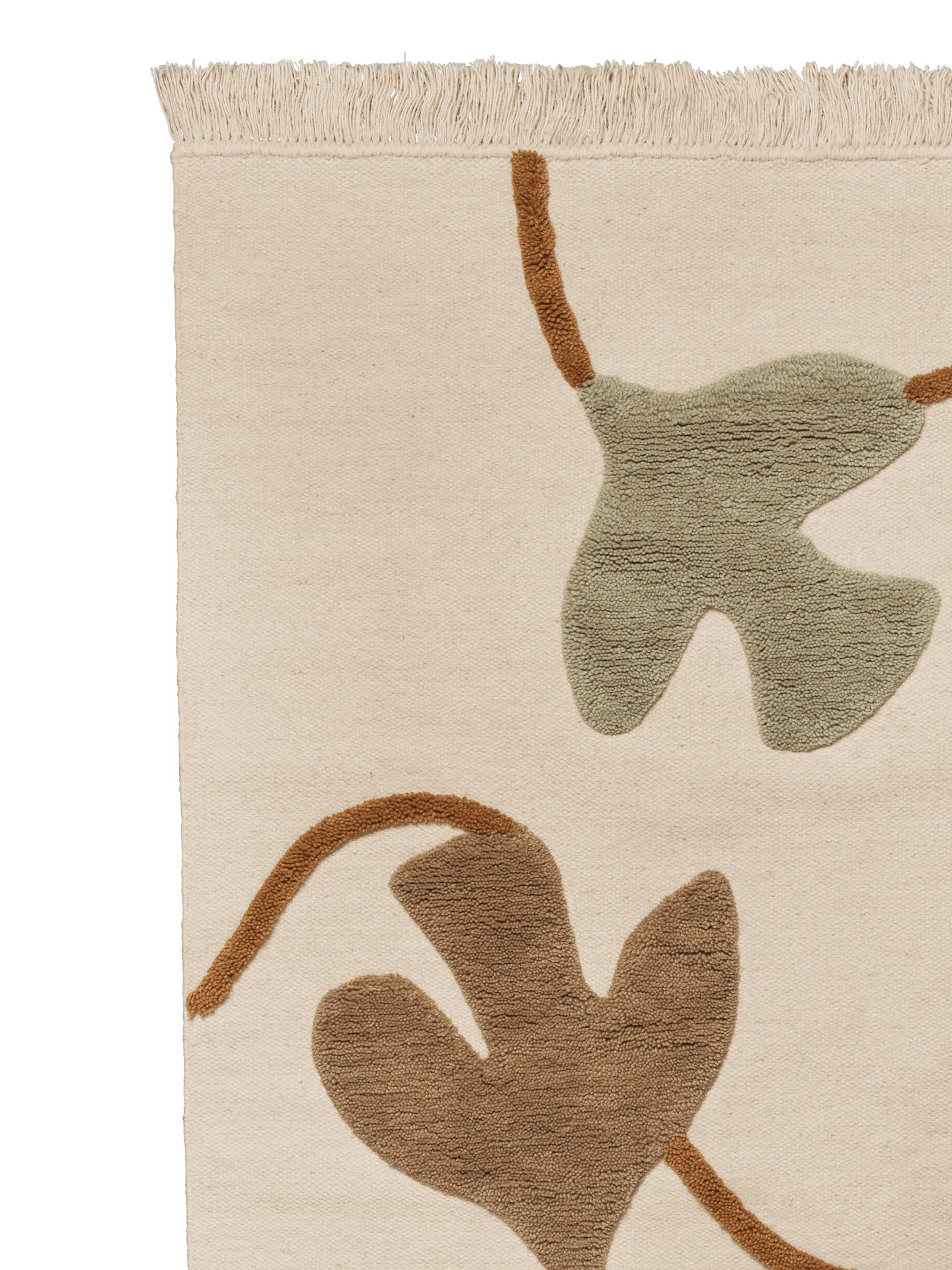 Swif bird wool rug 140x200 cm, Multi Ferm Living