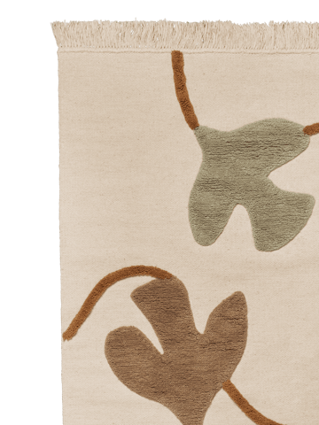 Swif bird wool rug 140x200 cm - Multi - Ferm Living