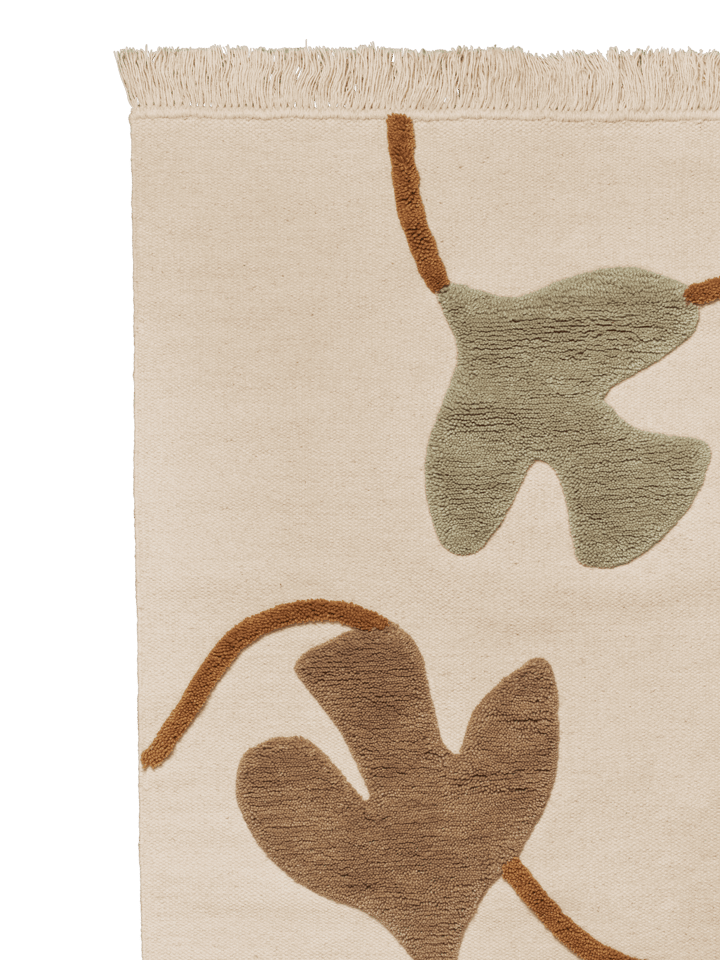 Swif bird wool rug 140x200 cm, Multi Ferm Living
