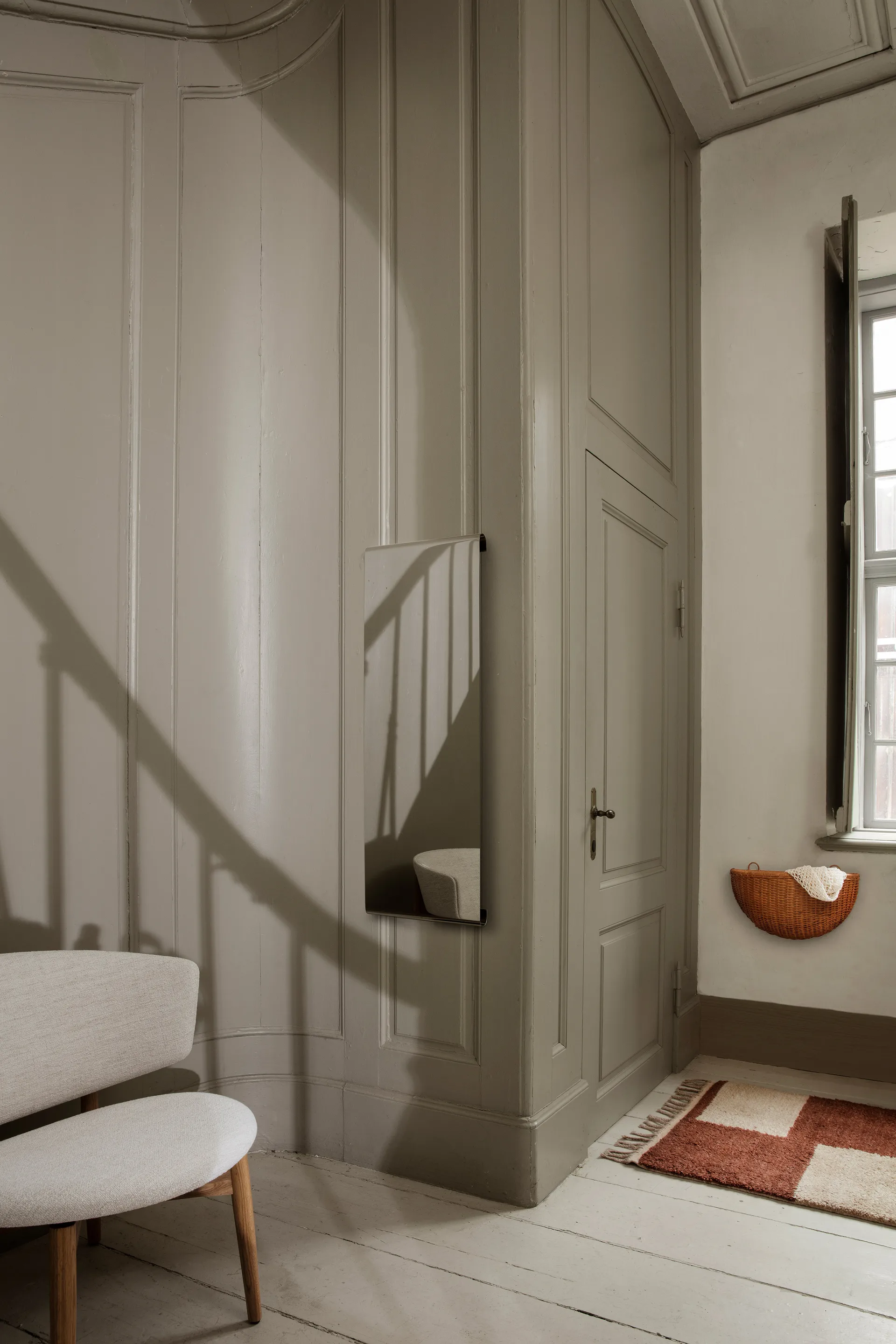 Tangent mirror, Large Ferm Living