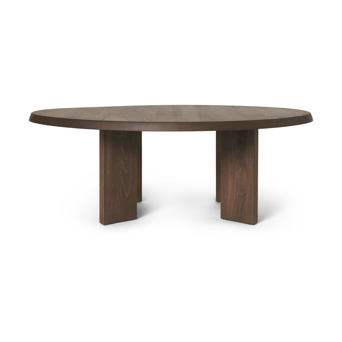 Ferm Living Tarn coffee table 107,6x108,1 cm Dark stained beech