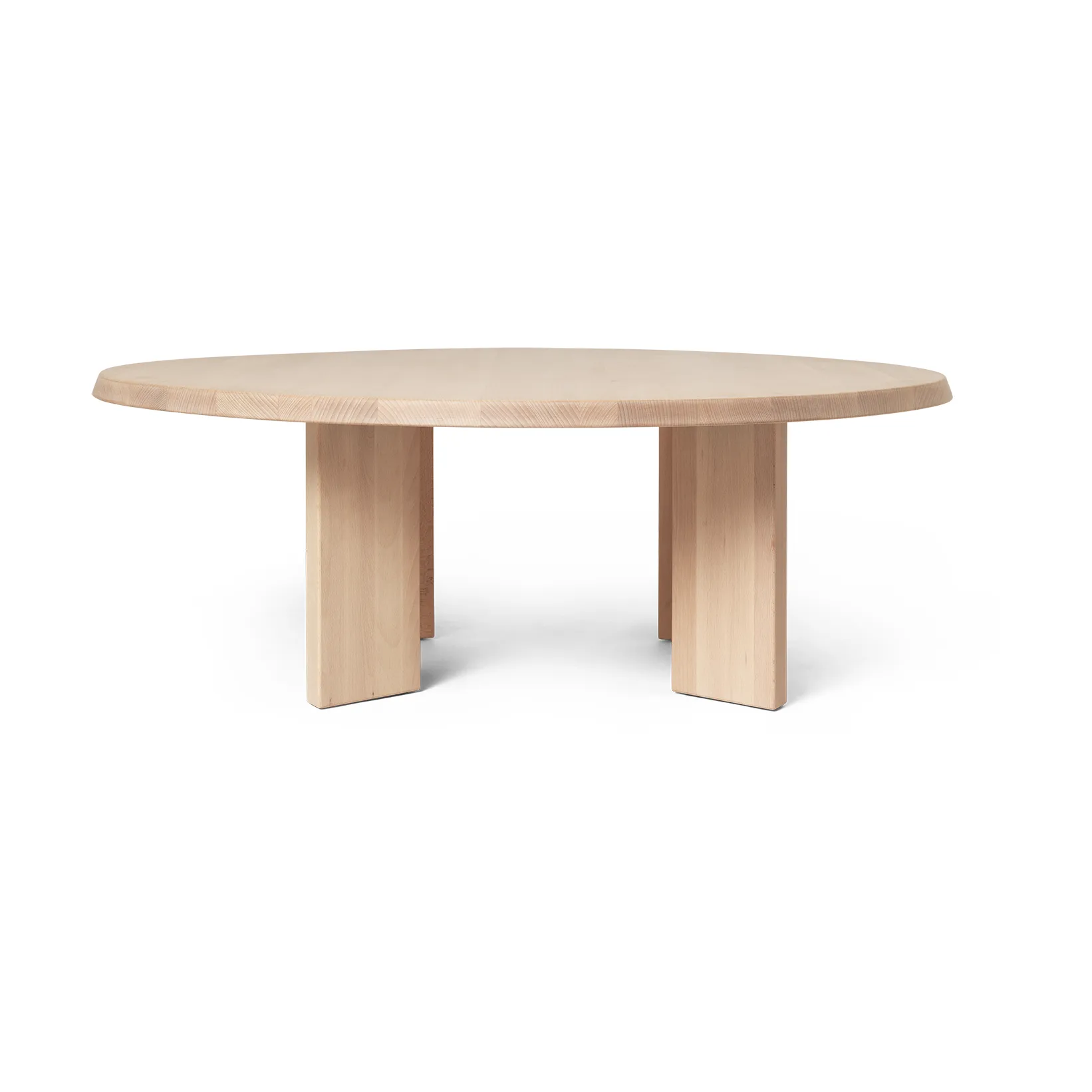 Tarn coffee table 107,6x108,1 cm, White oiled beech Ferm Living