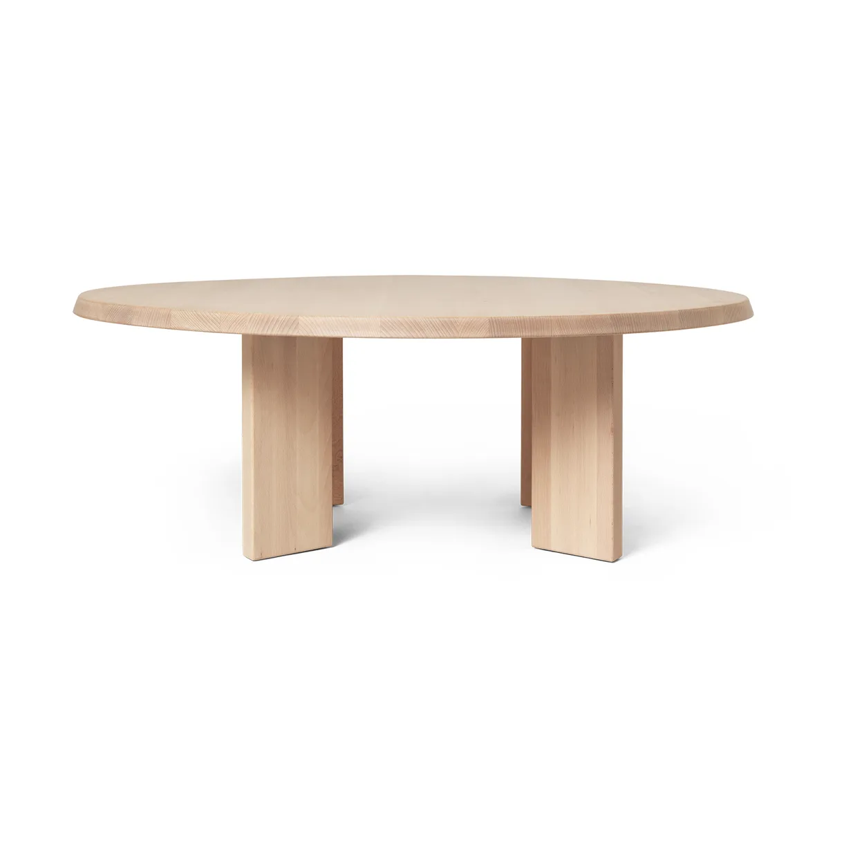Ferm Living Tarn coffee table 107,6x108,1 cm White oiled beech