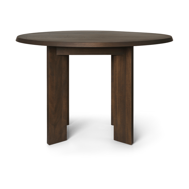 Tarn dining table 104.6x113.5 cm - Dark Stained Beech - ferm LIVING