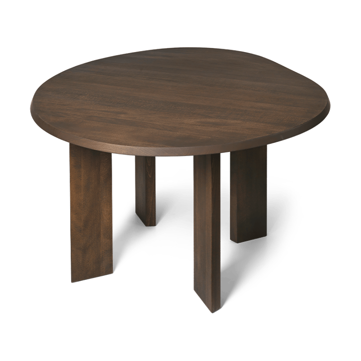 Tarn dining table 104.6x113.5 cm - Dark Stained Beech - ferm LIVING