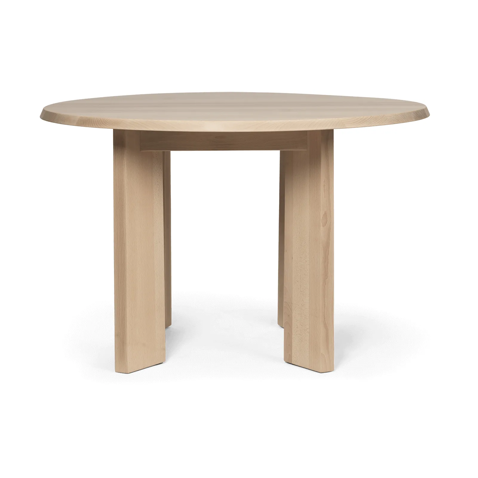 Tarn dining table 104.6x113.5 cm, White Oiled Beech Ferm Living