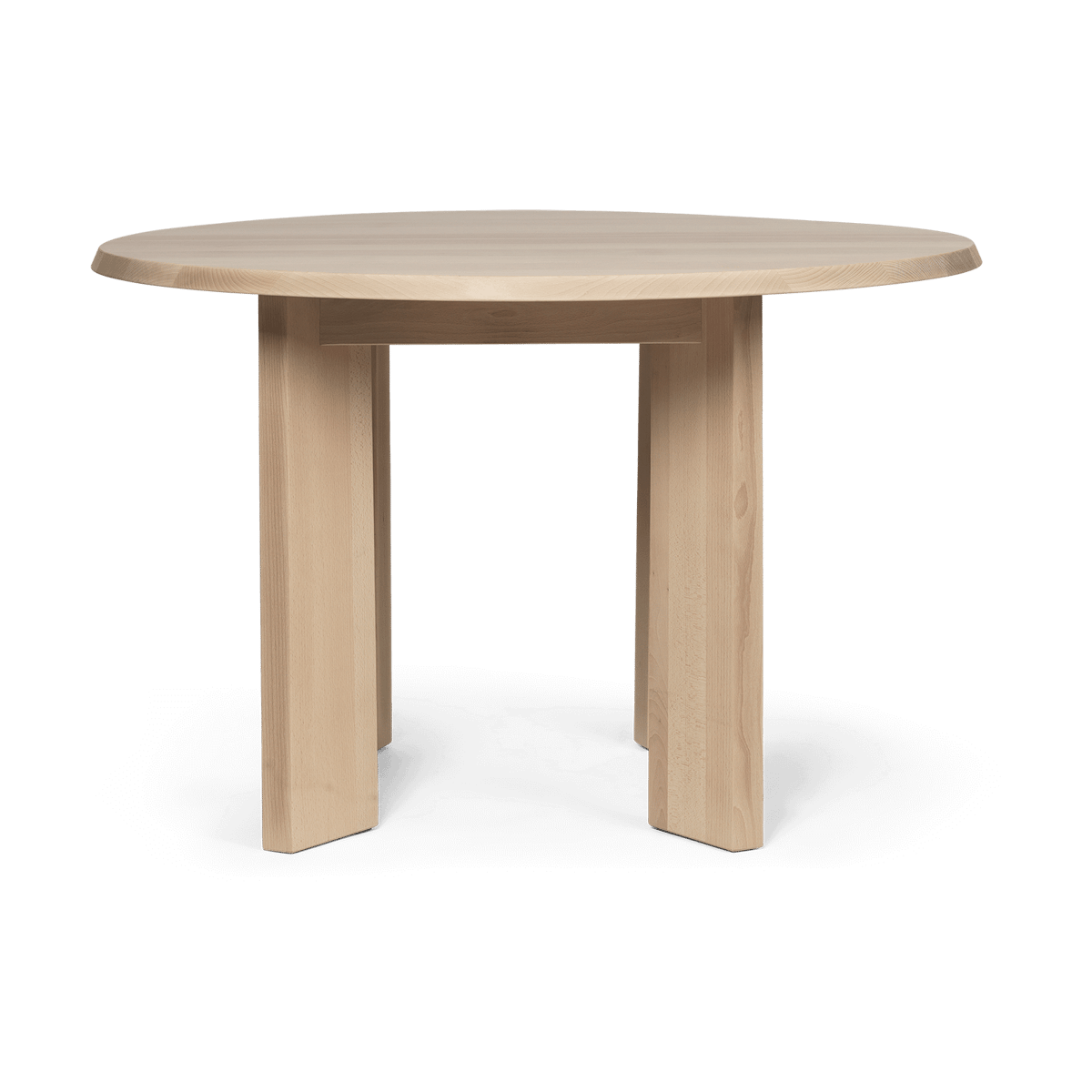 Ferm Living Tarn dining table 104.6x113.5 cm White Oiled Beech