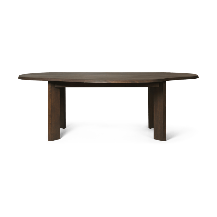 Tarn dining table 118.5x220 cm - Dark Stained Beech - ferm LIVING