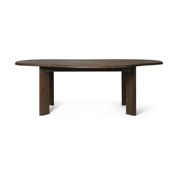 Tarn dining table 118.5x220 cm - Dark Stained Beech - Ferm LIVING