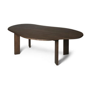 Tarn dining table 118.5x220 cm - Dark Stained Beech - Ferm Living