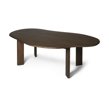 Tarn dining table 118.5x220 cm - Dark Stained Beech - ferm LIVING