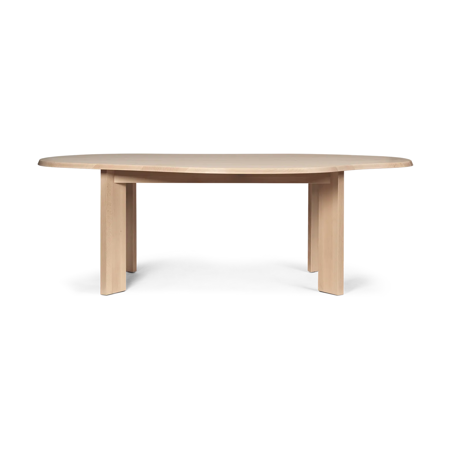 Tarn dining table 118.5x220 cm, White Oiled Beech Ferm Living