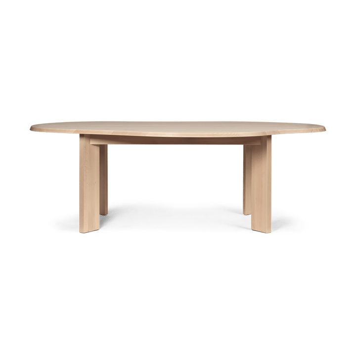 Tarn dining table 118.5x220 cm - White Oiled Beech - Ferm LIVING