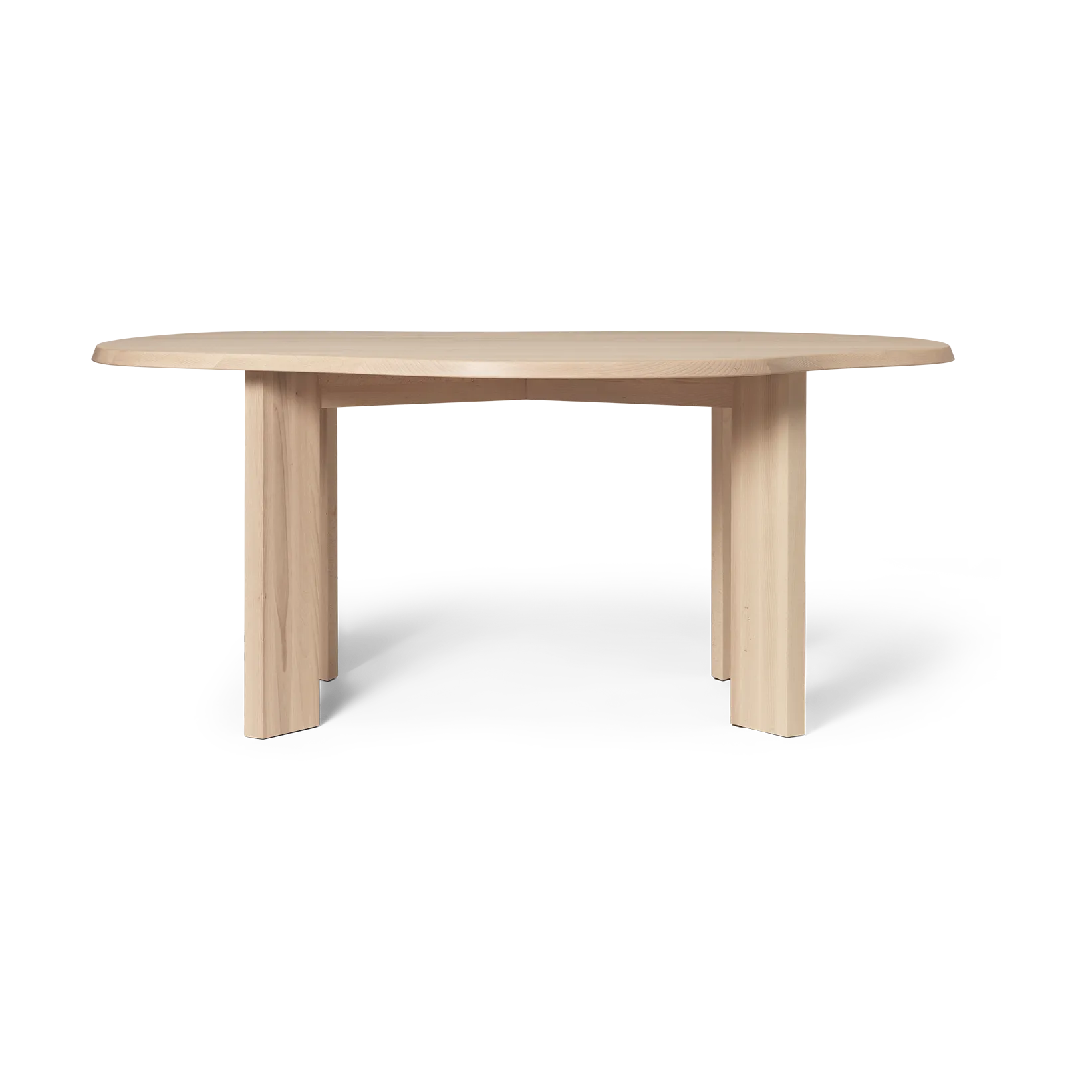 Tarn writing desk 90x170 cm, White oiled beech Ferm Living