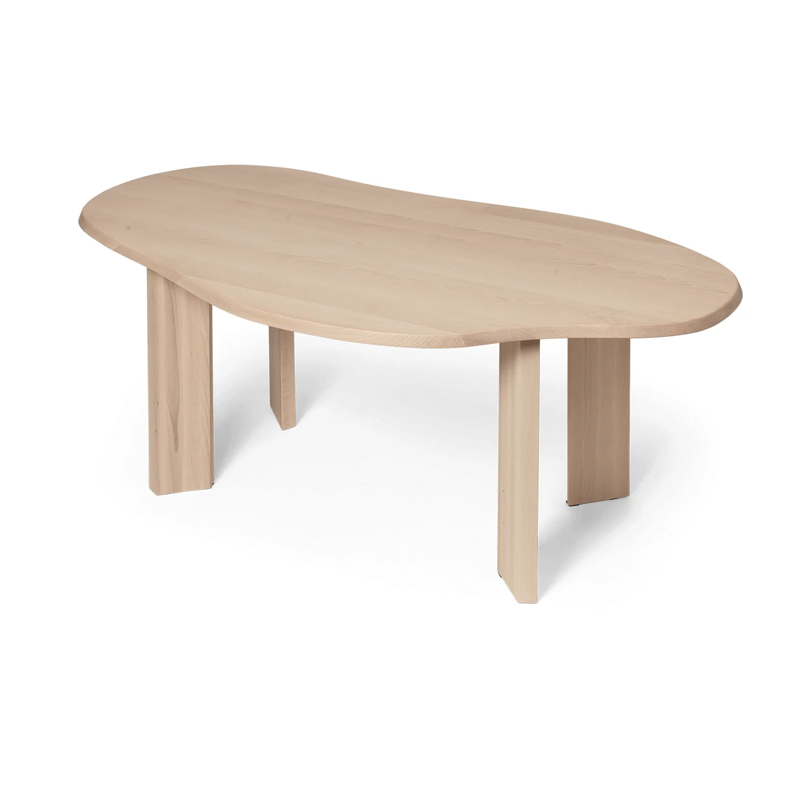 Tarn writing desk 90x170 cm, White oiled beech Ferm Living