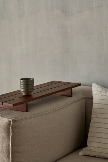 Tategu tray table 70x22,1x7 cm - Dark brown - Ferm Living