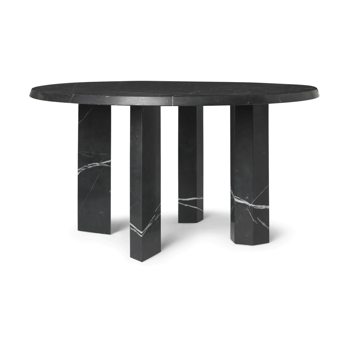 Ferm Living Taula coffee table o67x35 cm Black | Scandinavian Design | Coffee tables | Black