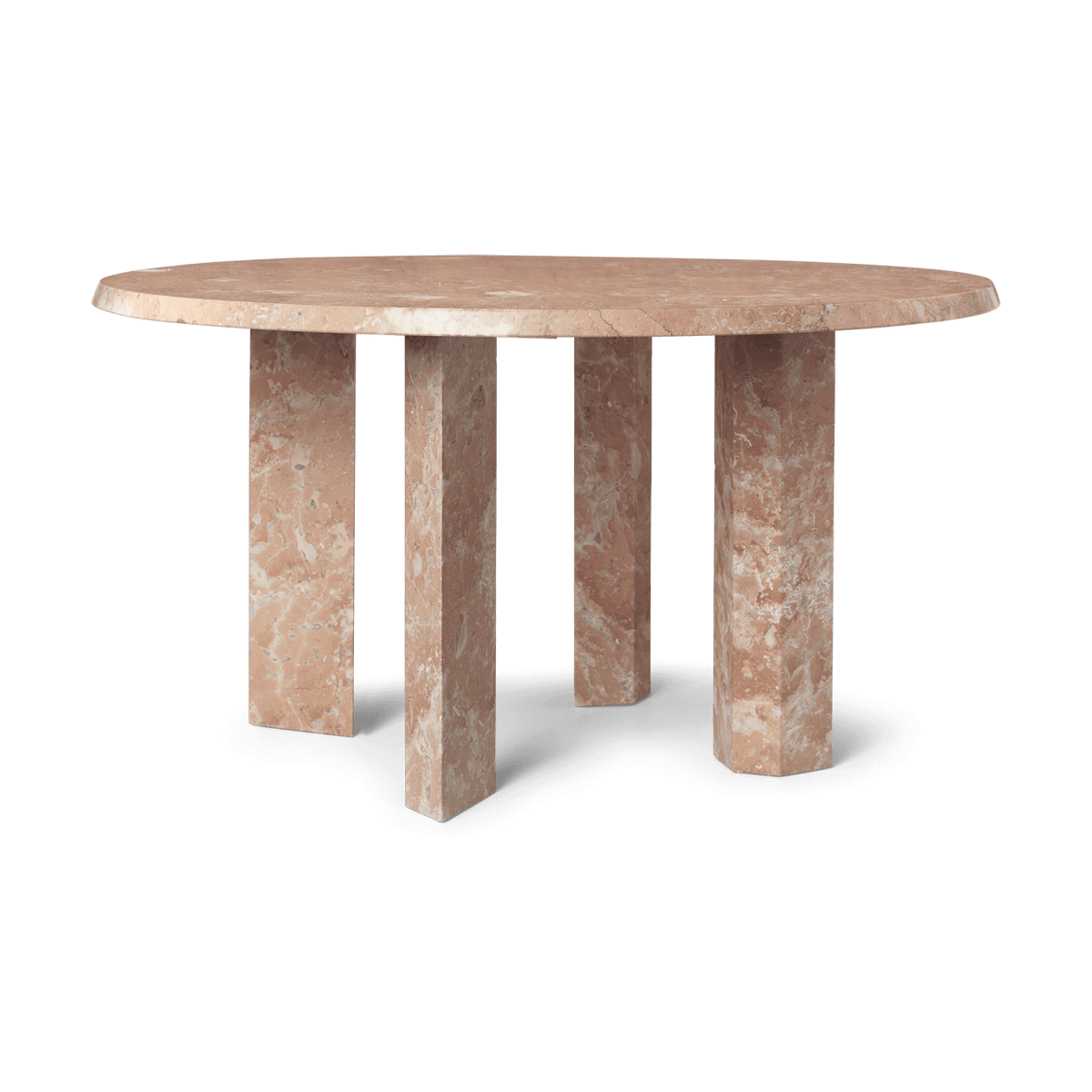 Ferm Living Taula coffee table Ø67x35 cm Rose