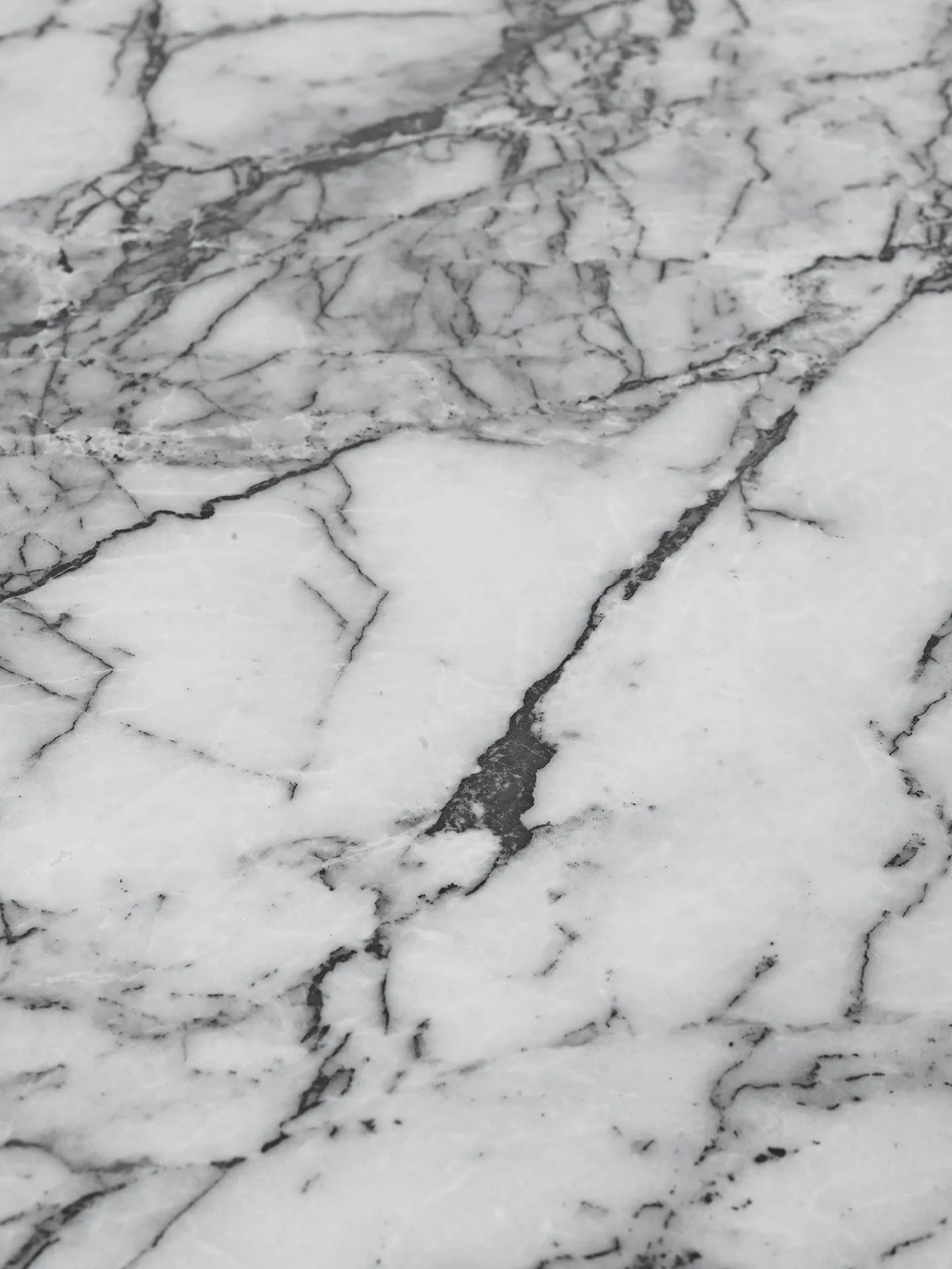 Taula coffee table Ø67x35 cm, White-charcoal Ferm Living