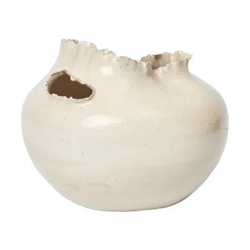 Tereo vase - Off-white speckle, 18 cm - Ferm Living