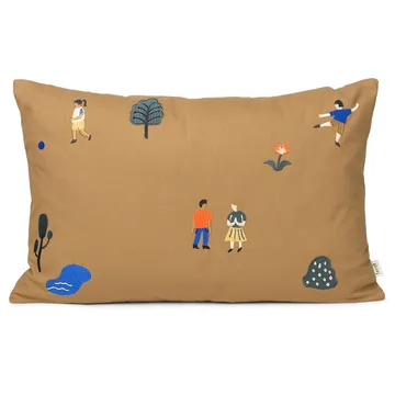 The Park cushion 40x60 cm - sugar kelp - Ferm Living
