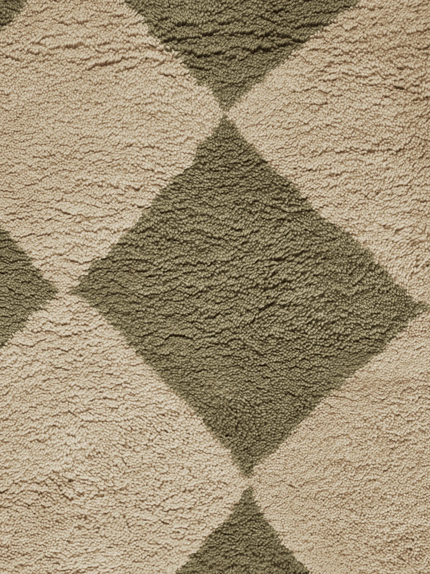 Tilt rug, Elm green, 140x200 cm Ferm Living