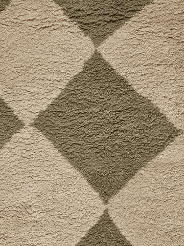 Tilt rug - Elm green, 140x200 cm - Ferm Living