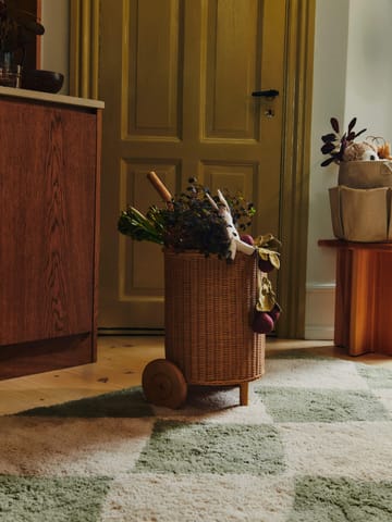 Tilt rug - Elm green, 140x200 cm - Ferm Living