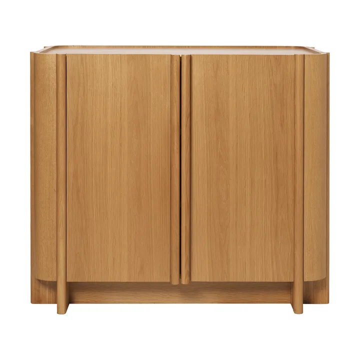 Tilu chest of drawers - Natural oak, 103x58x90 cm - Ferm Living