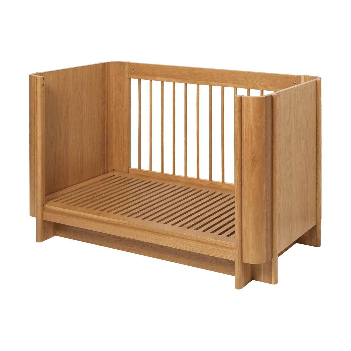 Tilu cot, Natural oak, 129x68.5x80 cm Ferm Living