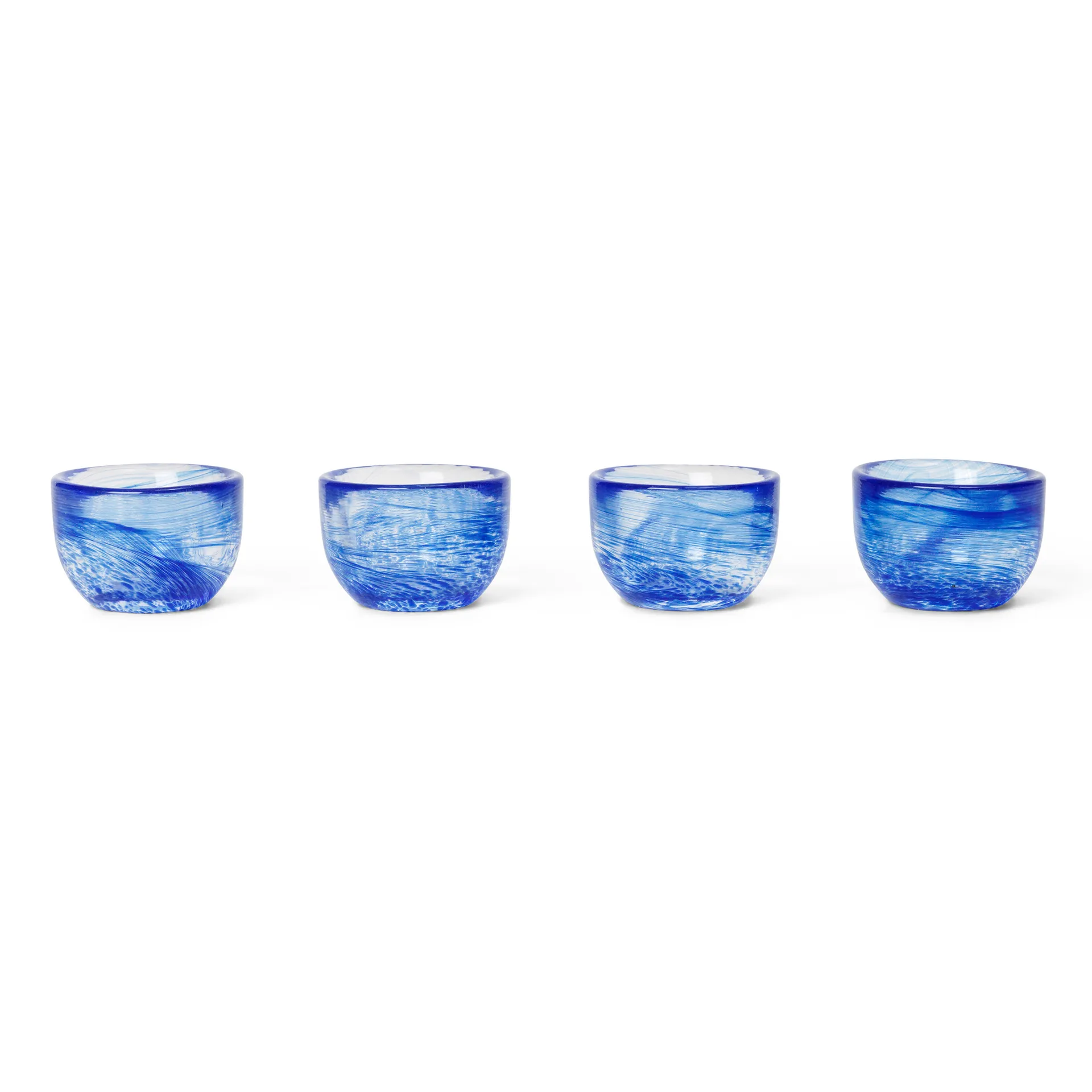 Tinta egg cups 4-pack Ø4.8 cm, Blue Ferm Living