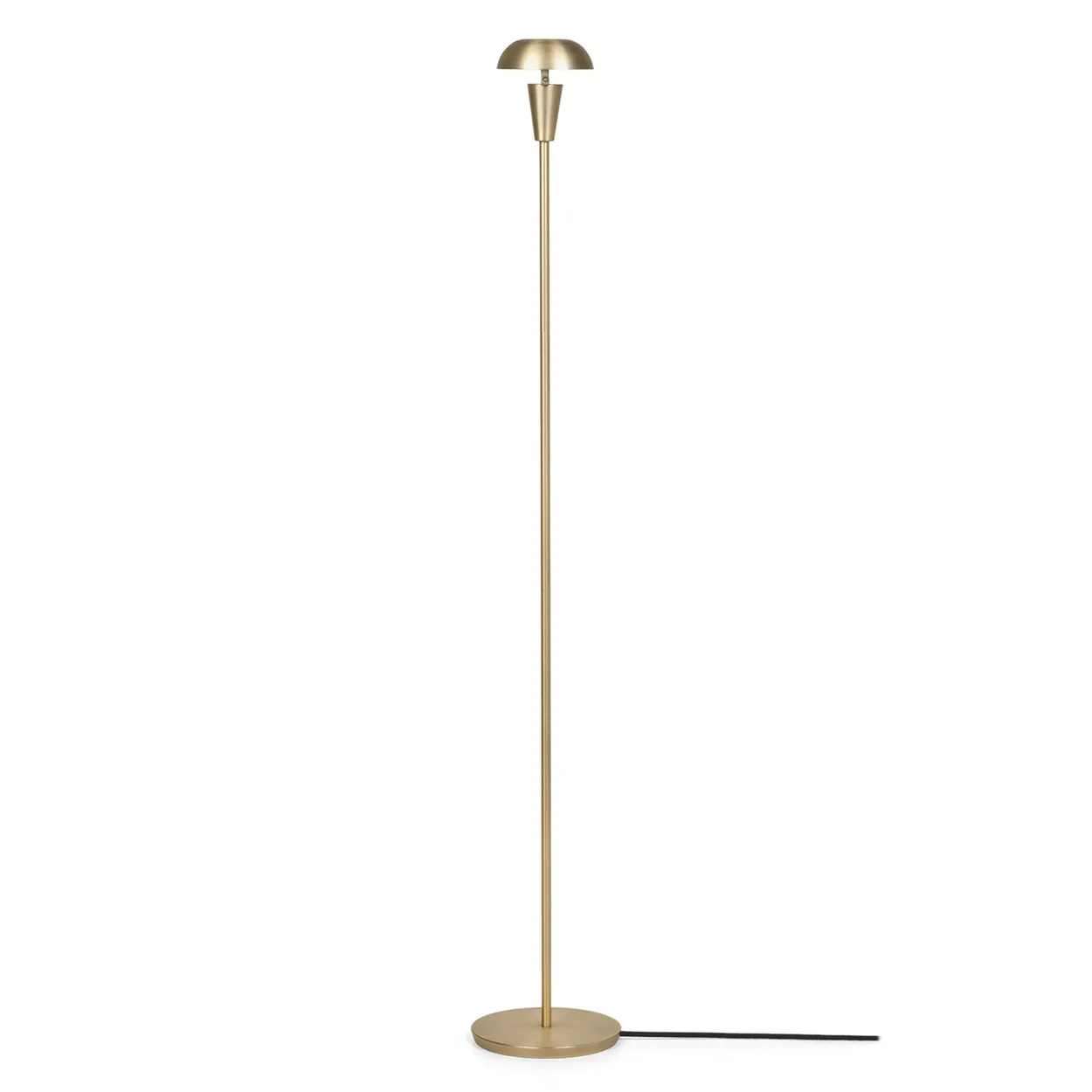 Ferm Living Tiny floor lamp 124.2 cm brass | Scandinavian Design | Floor lamps | Gold-coloured