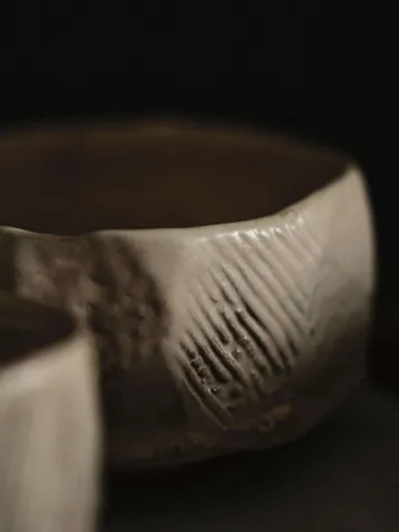 Toky bowl - Cream, 13x13x7 cm - Ferm Living