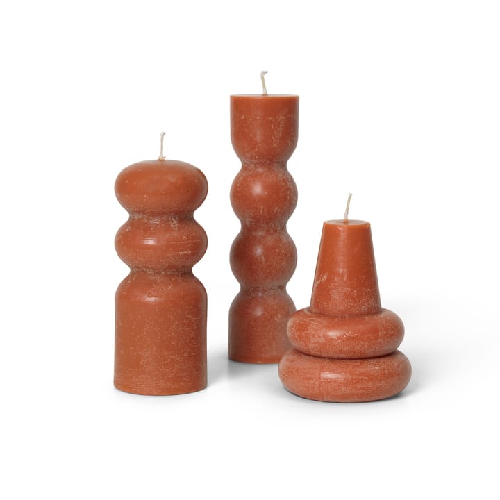 Torno light 3-pack Ø4 cm - Amber - Ferm LIVING