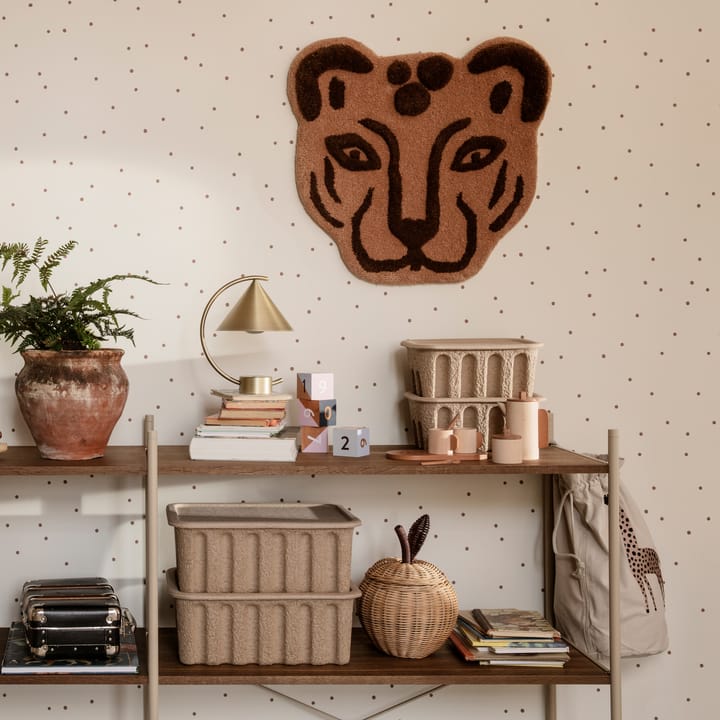 Toro children's dinnerware wood, natural Ferm Living