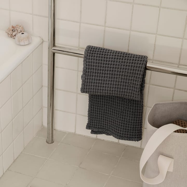 Towel ecological cotton grey, 50x100 cm Ferm Living
