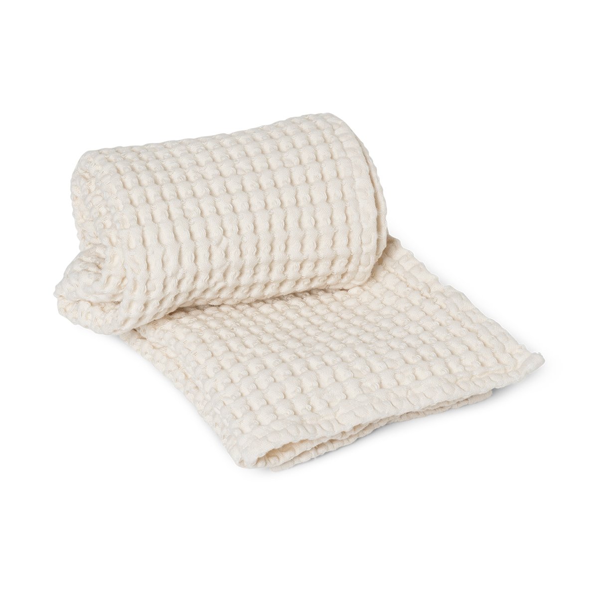 Ferm Living Towel ecological cotton off-white 50x100 cm