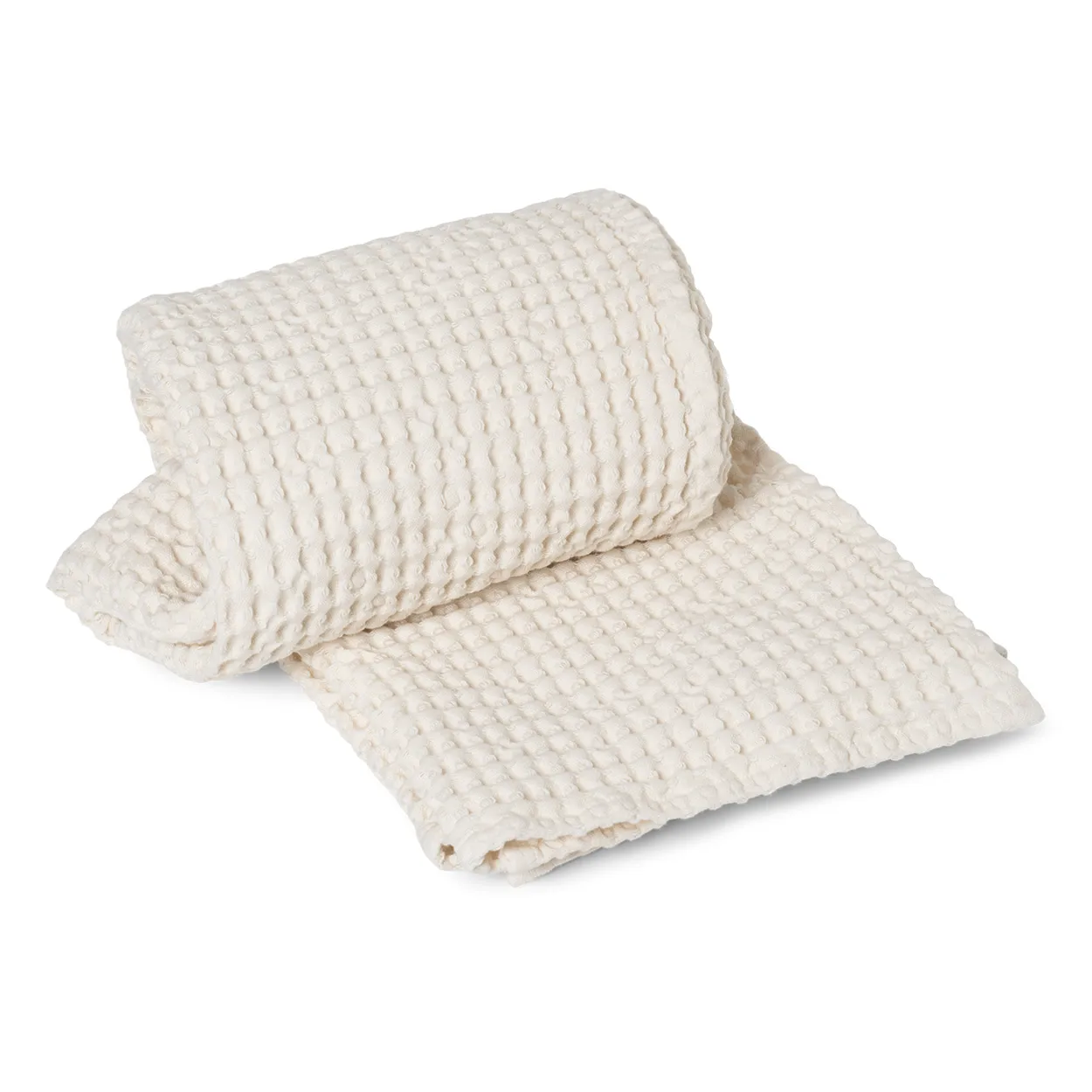Ferm Living Towel ecological cotton off-white 70x140 cm