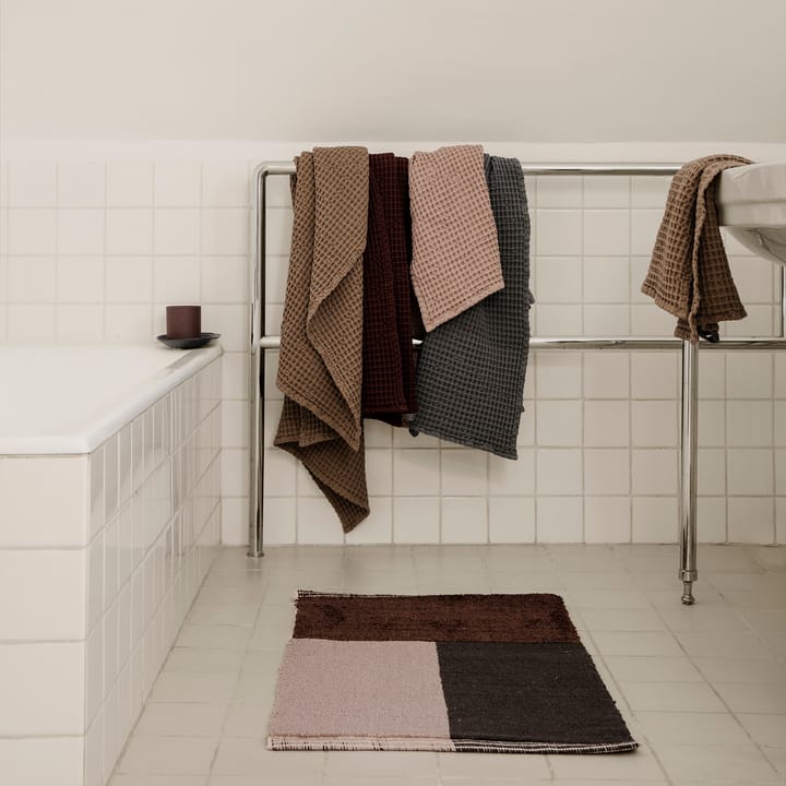 Towel ecological cotton tan - 50x100 cm - ferm LIVING