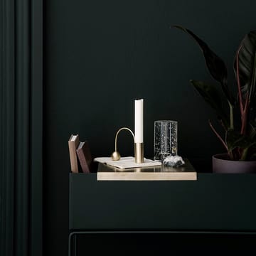 Tray to plant box - brass - Ferm Living
